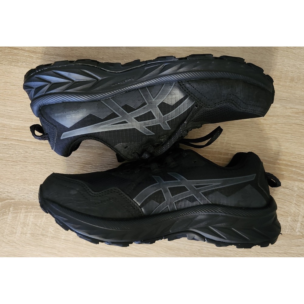 Asics Gel Venture 10 Mens 9 Trail Runners Wide All Black